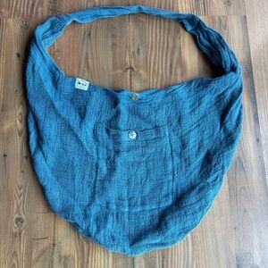 La Bottega Di Brunella linen Slouch Bag